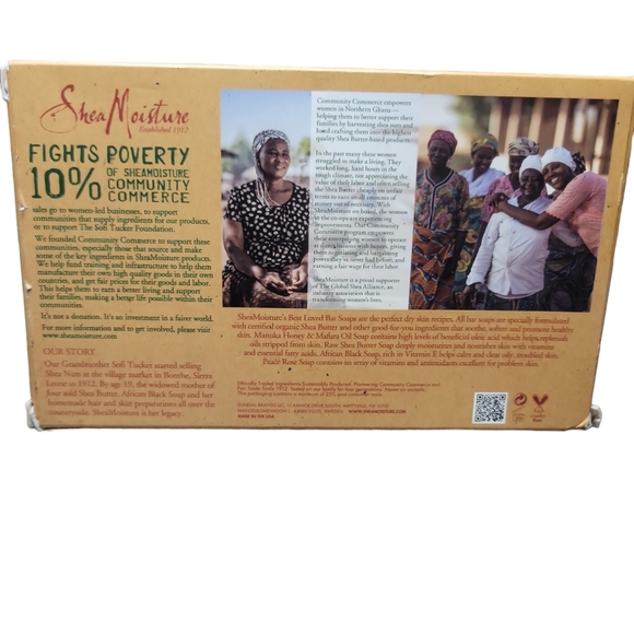 SHEA MOISTURE BAR SOAP SET - DRY SKIN RECIPE - Picture 2 of 2